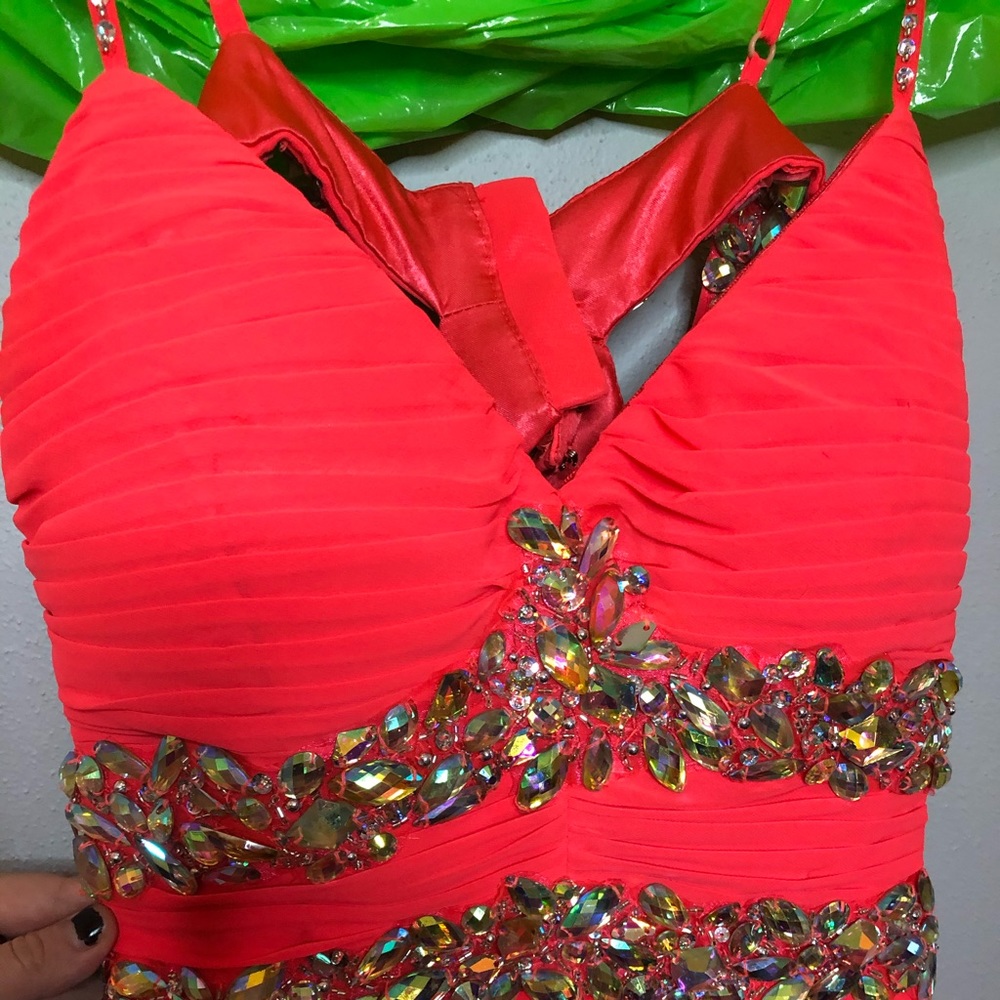 Long Neon dress